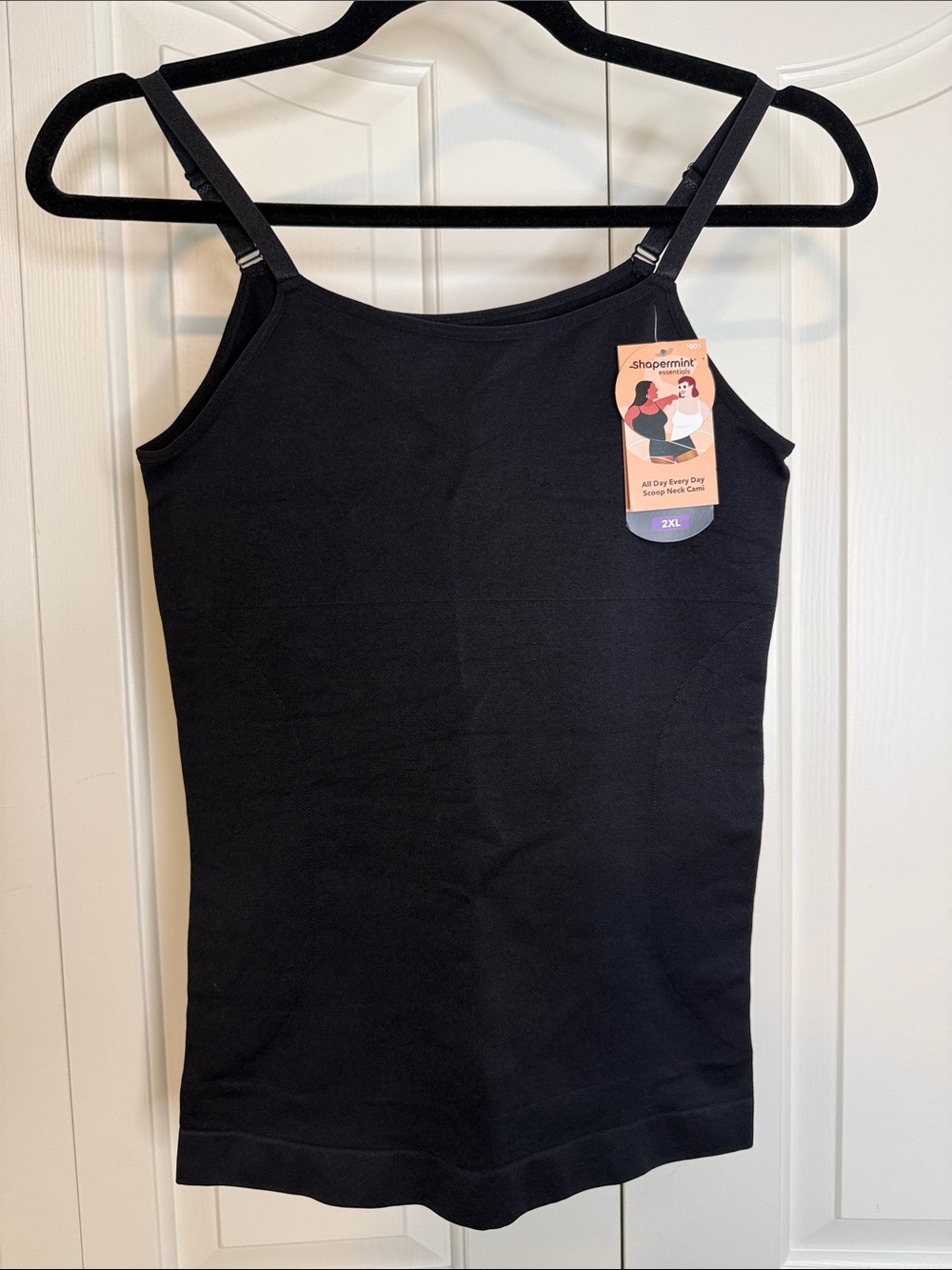 NWT Shapermint All Day Scoop Neck Cami
